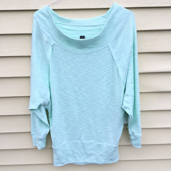 Free People Palisades Off the Shoulder Thermal Top - Picture 5 of 6